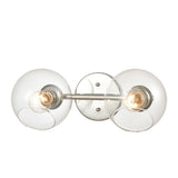 Claro 16'' Wide 2-Light Vanity Light - Polished Chrome 18374/2 Elk Lighting