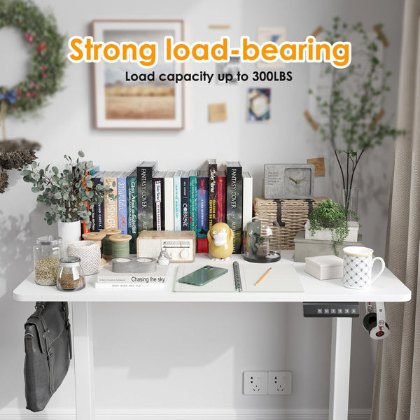 English Elm Stary Electric Standing Desk With Splice Board - Adjustable Height For Home Office Comfort & Productivity T3623P339387-GIGA