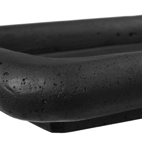Uttermost Matte Black Rectangular Tray for Entryway Decor or Outdoor Entertaining