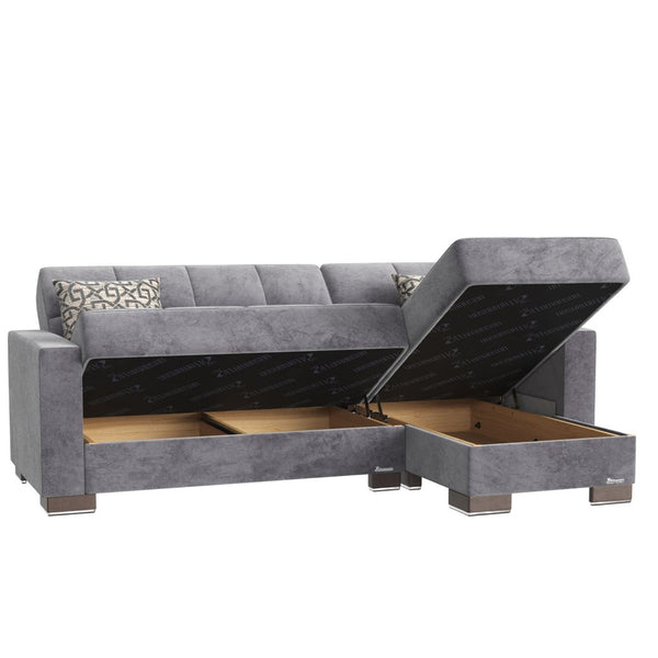 English Elm Primenest Nimbusflow Convertible Chaise Lounge With Storage – Modern Comfort & Style For Any Space B030P303530-GIGA