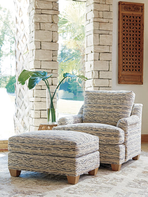 Lexington Tommy Bahama Home Barton Global Transitional Accent Seating With Aged Bronze And Natural Oak Finish For Elegant Living Newcastle Wood 1842-44-40