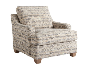 Lexington Tommy Bahama Home Barton Global Transitional Accent Seating With Aged Bronze And Natural Oak Finish For Elegant Living Newcastle Wood 1842-11-40