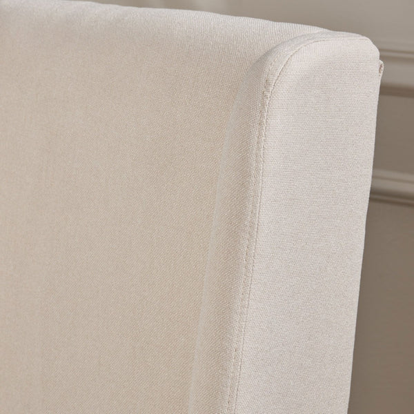 English Elm Dining Chair Set of 2 Wingback Upholstered Seats with Tapered Legs for Modern Spaces 60270.00IVY