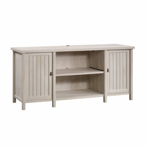 English Elm Credenza, Versatile Gray Finish With Ample Storage For Living Rooms, Home Offices & Entryways B356P402696