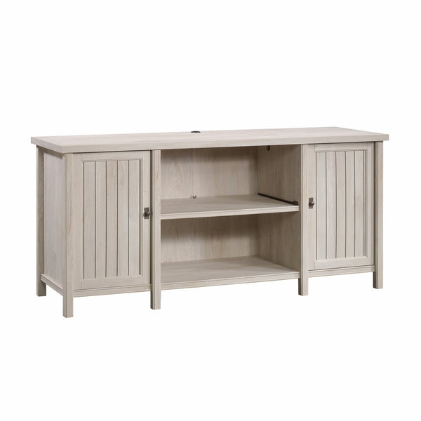 English Elm Credenza, Versatile Gray Finish With Ample Storage For Living Rooms, Home Offices & Entryways B356P402696