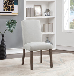 OSP Home Furnishings Everly Dining Chair  - Set of 2 Light Grey