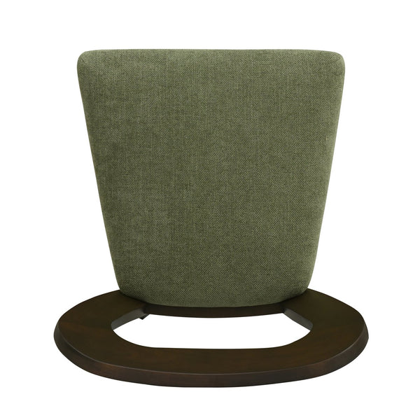 English Elm Christopher Knight Home® - Counter Stool with Curved Ergonomic Back, Solid Rubberwood Frame and Plush Upholstered Seat for Comfort Dark Brown,Green N771P254008L