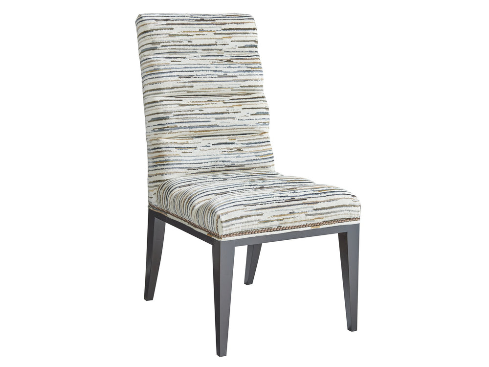 Lexington Raines Chair - Luxurious Upholstered Seating With Custom Fabric Options & Elegant Nailhead Trim  Wood 1846-12-40