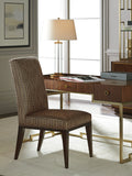 Lexington Lowell Leather Dining Chair - Luxurious Upholstered Seating With Elegant Nailhead Trim Options   Ll1847-12aa-40