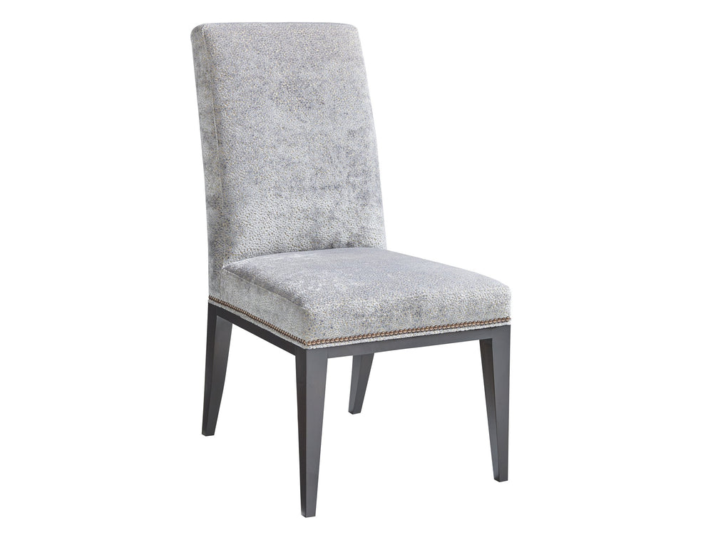 Lexington Lowell Dining Chair - Custom Upholstered Elegance With Nailhead Trim & Endless Fabric Choices  Wood 1847-12-40