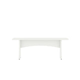 Coney Dining Bench - Set of 2 in White 184GMC1 Manhattan Comfort