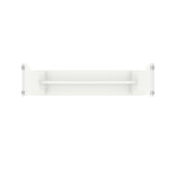 Coney Dining Bench - Set of 2 in White 184GMC1 Manhattan Comfort