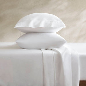 English Elm 5 Egyptian Cotton Split King Sateen Sheet Set with Deep Pockets Breathable Luxurious Feel White 5 L x 14 W x 12.25 H B035P381315