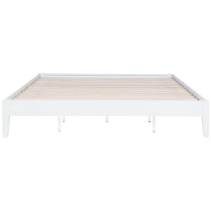 English Elm Hounslow White California King Platform Bed - Low-Profile Design For Modern Bedroom Elegance & Durability B062S01217