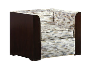 Lexington Hastings Chair - Luxe Transitional Design With Elegant Gold Tipping And Ultra Down Seat Cushion Comfort  Wood 1851-11-40