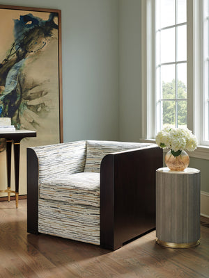 Lexington Hastings Chair - Luxe Transitional Design With Elegant Gold Tipping And Ultra Down Seat Cushion Comfort  Wood 1851-11-40