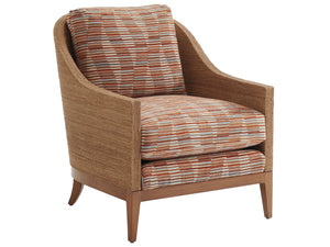 Lexington Tommy Bahama Home Glendale Chair - Luxurious Mid-century Modern Design With Ultra Down Cushions For Ultimate Comfort  Wood 1859-11-40