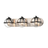 Davenay 23'' Wide 3-Light Vanity Light - Satin Nickel 18642/3 Elk Lighting