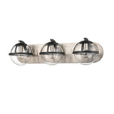 Davenay 23'' Wide 3-Light Vanity Light - Satin Nickel 18642/3 Elk Lighting