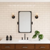 Hamy 5'' Wide 1-Light Vanity Light - Matte Black 18680/1 Elk Lighting