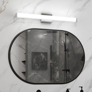 English Elm Bathroom Vanity Light - Modern Brushed Nickel 33" Led Wall Bar Fixture For Bright 6000K Illumination W2312P374954