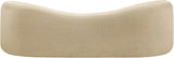 Kali Beige Faux Shearling Teddy Fabric Sofa 186Beige-S Meridian Furniture