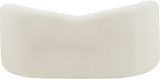 Kali Cream Faux Shearling Teddy Fabric Loveseat 186Cream-L Meridian Furniture