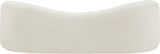 Kali Cream Faux Shearling Teddy Fabric Sofa 186Cream-S Meridian Furniture