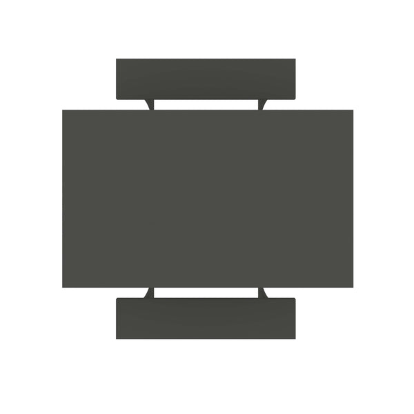 Coney Dining Set of 3 in Grey 186GMC9 Manhattan Comfort