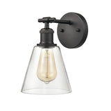 Scone 6'' Wide 1-Light Vanity Light - Matte Black 18700/1 Elk Lighting