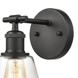 Scone 6'' Wide 1-Light Vanity Light - Matte Black 18700/1 Elk Lighting