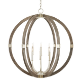 Bastian Gray Orb Lantern