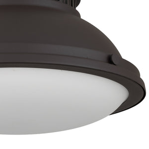 English Elm 2-light Dark Bronze Flush Mount Ceiling Fixture for Hallways Entryways and Bedrooms Antique Bronze B370P394558