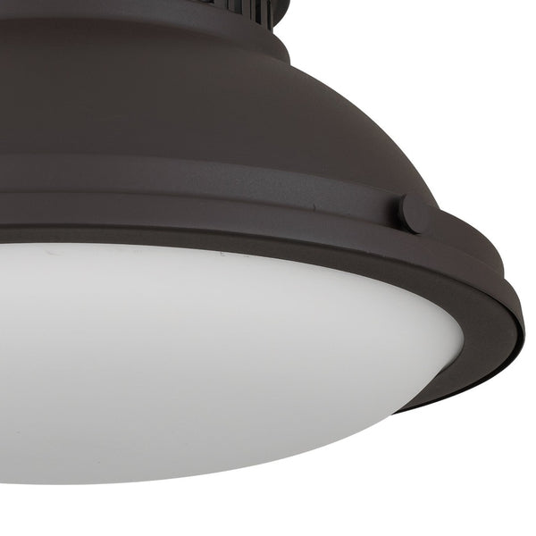 English Elm 2-light Dark Bronze Flush Mount Ceiling Fixture for Hallways Entryways and Bedrooms Antique Bronze B370P394558