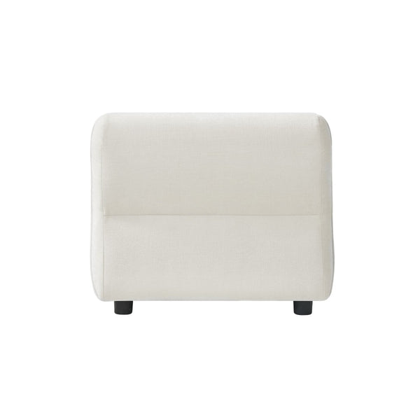 English Elm Modern Curved Accent Chair Plush Cloud Cushioning Sculptural Form for Any Room N767P399473B