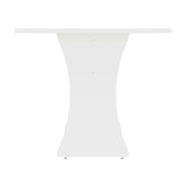 Coney Dining Table in White 187GMC1 Manhattan Comfort