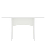 Coney Dining Table in White 187GMC1 Manhattan Comfort