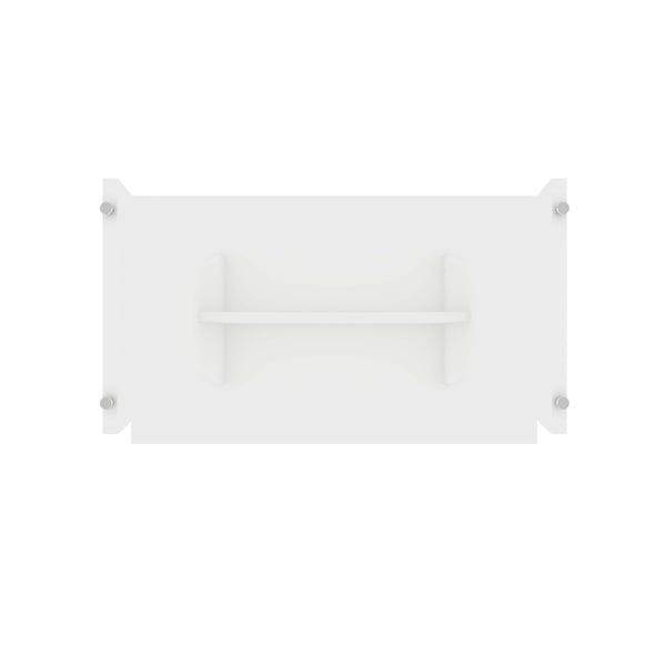 Coney Dining Table in White 187GMC1 Manhattan Comfort