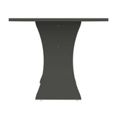 Coney Dining Table in Grey 187GMC9 Manhattan Comfort