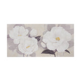 Midday Bloom Florals Transitional Embellished Canvas Wall Art