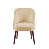 Madison Park Bexley Modern/Contemporary Rounded Back Dining Chair MP100-0152 Natural