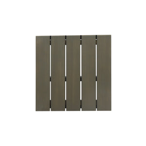 English Elm Christopher Knight Home® - EZRA Outdoor Acacia Bar Stool Set of 2 — Handcrafted Teak Finish Wood Tops, Sturdy Iron Frames Black+Grey 70262.00GRY