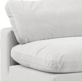 Comfy Cream Velvet Modular Sectional 189Cream-Sec6D Meridian Furniture