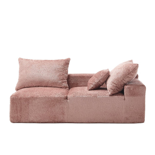 English Elm United Two-Person Sofa - Versatile Chenille Upholstery For Lounging, Napping & Flexible Layout W1568P222617-GIGA