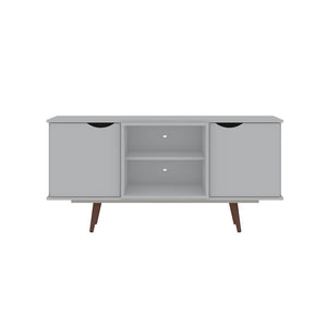 Manhattan Comfort Hampton Mid-Century Modern TV Stand White 18PMC1