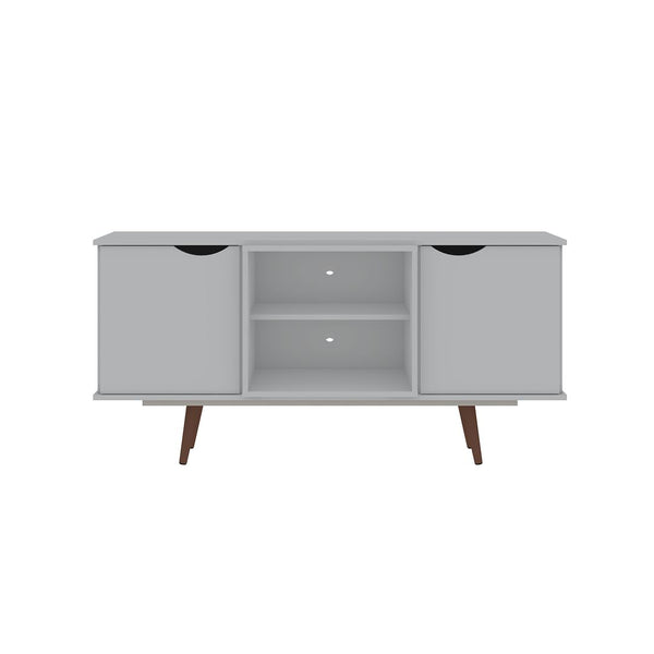 Manhattan Comfort Hampton Mid-Century Modern TV Stand White 18PMC1