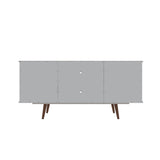 Manhattan Comfort Hampton Mid-Century Modern TV Stand White 18PMC1