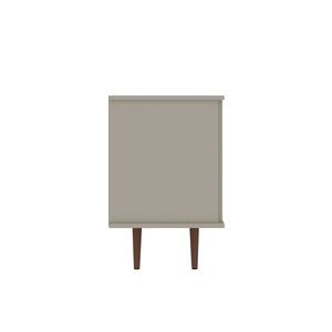 Manhattan Comfort Hampton Mid-Century Modern TV Stand Off White 18PMC6