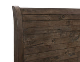 English Elm Wallace & Bay - Wallace & Bay  Verna Brown King Sleigh Bed