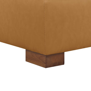 English Elm Leather Match Modular Sectional Sofa Top Grain Upholstered L Shaped Living Room Ginger B2748S00031